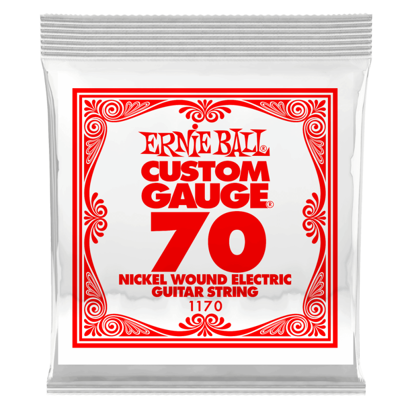 Ernie Ball 1170 Struna pojedyncza do gitary elektrycznej .070 3 szt. Ernie Ball 1170 Struna pojedyncza do gitary elektrycznej .070 3 szt.