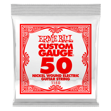 Ernie Ball 1150 Struna pojedyncza do gitary elektrycznej .050 6 szt.