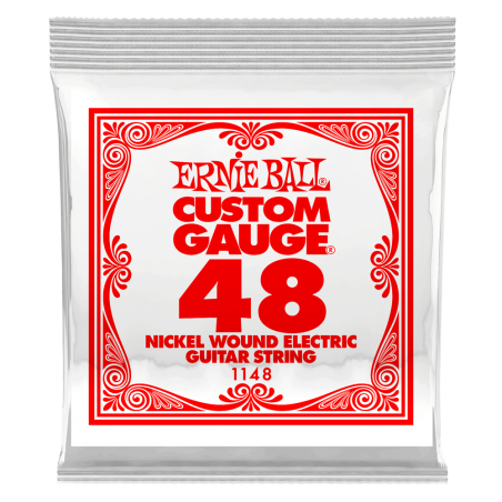 Ernie Ball 1148 Struna pojedyncza do gitary elektrycznej .048 6 szt.