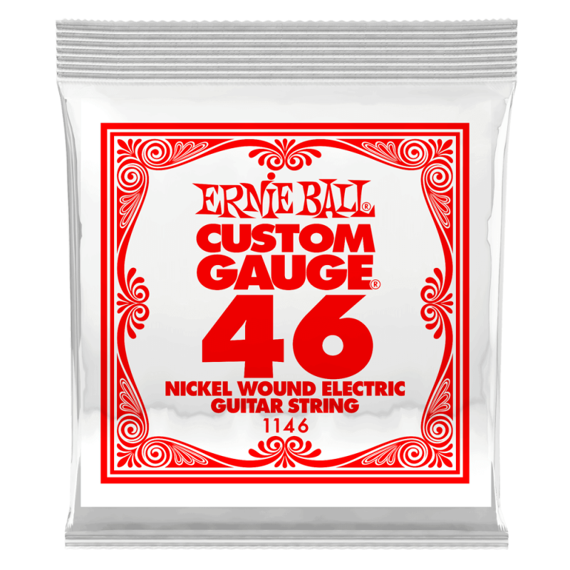 Ernie Ball 1146 Struna pojedyncza do gitary elektrycznej .046 6 szt. Ernie Ball 1146 Struna pojedyncza do gitary elektrycznej .046 6 szt.