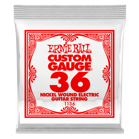 Ernie Ball 1136 Struna pojedyncza do gitary elektrycznej .036 6 szt.