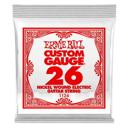 Ernie Ball 1126 Struna pojedyncza do gitary elektrycznej .026 6 szt.