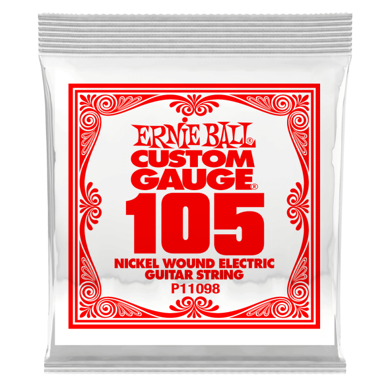 Ernie Ball 11098 Struna pojedyncza do gitary elektrycznej .105 3 szt. Ernie Ball 11098 Struna pojedyncza do gitary elektrycznej .105 3 szt.