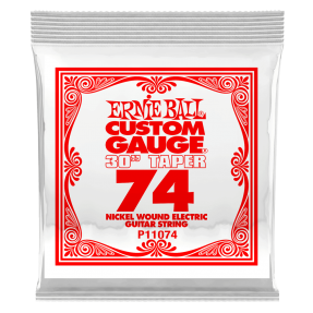 Ernie Ball 11074 Struna pojedyncza do gitary elektrycznej .074 3 szt.