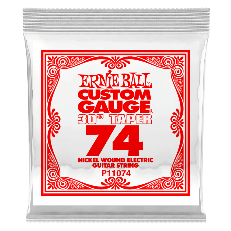 Ernie Ball 11074 Struna pojedyncza do gitary elektrycznej .074 3 szt. Ernie Ball 11074 Struna pojedyncza do gitary elektrycznej .074 3 szt.