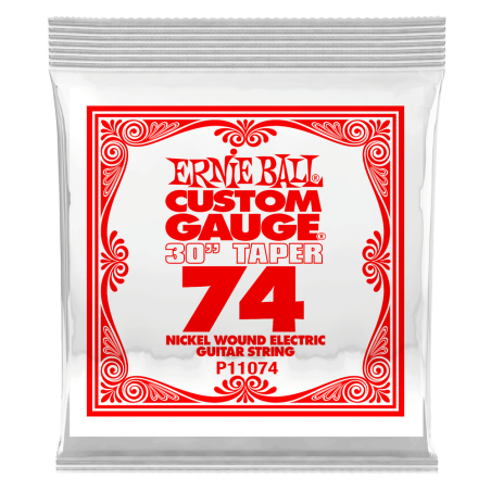 Ernie Ball 11074 Struna pojedyncza do gitary elektrycznej .074 3 szt.
