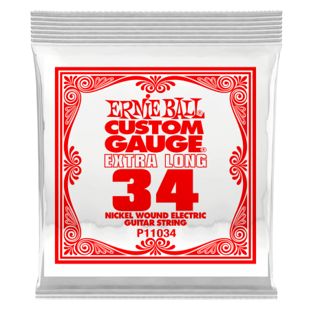 Ernie Ball 11034 Struna pojedyncza do gitary elektrycznej .034 6 szt.