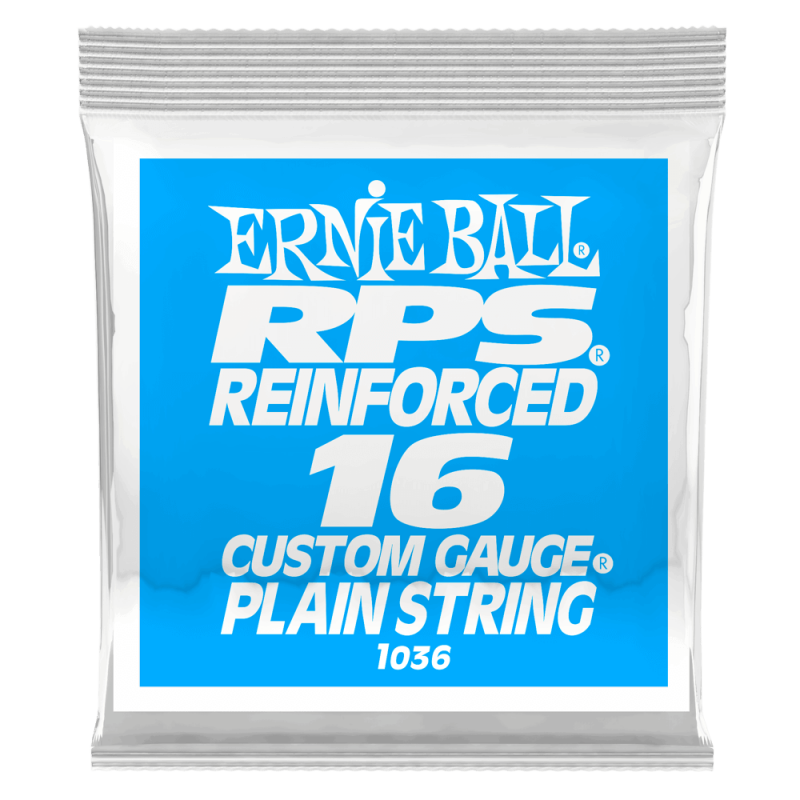 Ernie Ball 1036 Struna pojedyncza do gitary elektrycznej .016 6 szt. Ernie Ball 1036 Struna pojedyncza do gitary elektrycznej .016 6 szt.