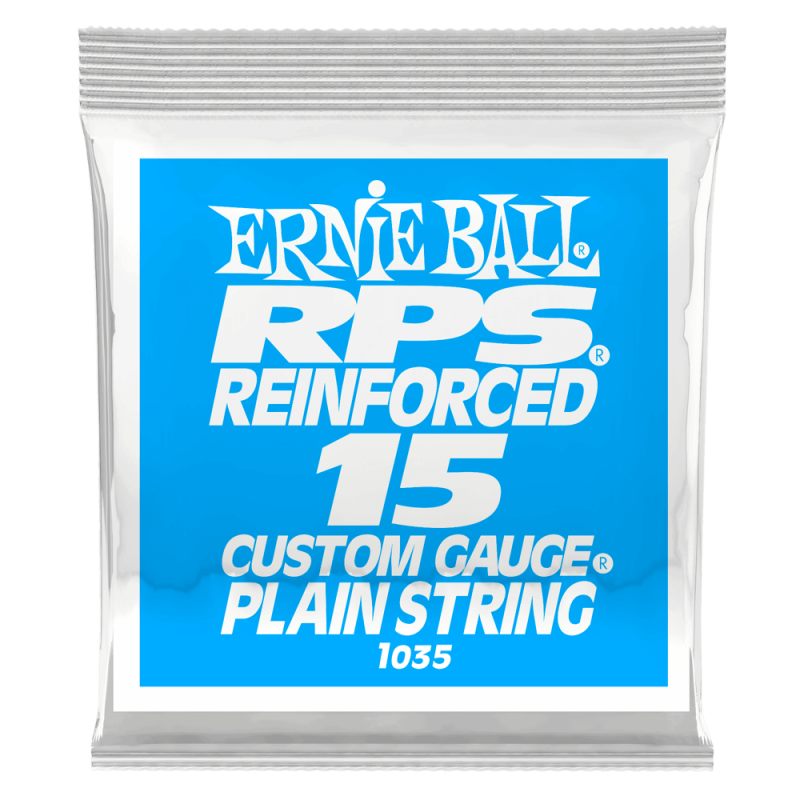 Ernie Ball 1035 Struna pojedyncza do gitary elektrycznej .015 6 szt. Ernie Ball 1035 Struna pojedyncza do gitary elektrycznej .015 6 szt.
