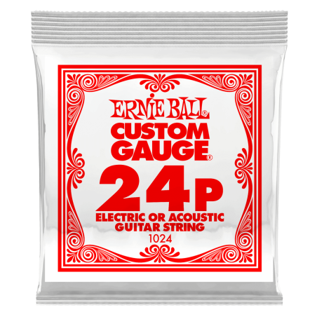 Ernie Ball 1024 Struna pojedyncza do gitary elektrycznej .024 6 szt.