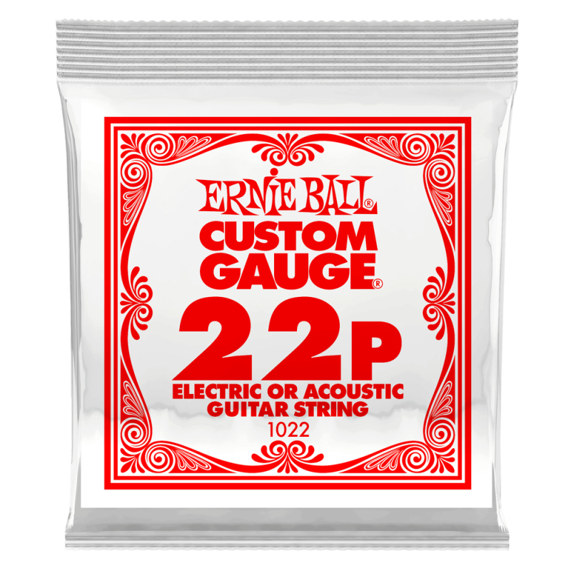 Ernie Ball 1022 Struna pojedyncza do gitary elektrycznej .022 6 szt. Ernie Ball 1022 Struna pojedyncza do gitary elektrycznej .022 6 szt.
