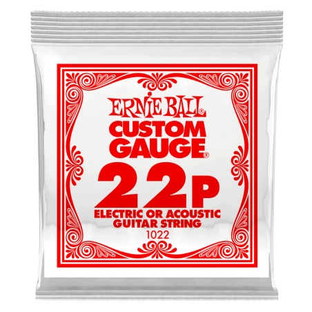 Ernie Ball 1022 Struna pojedyncza do gitary elektrycznej .022 6 szt.