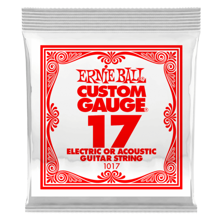 Ernie Ball 1017 Struna pojedyncza do gitary elektrycznej .017 6 szt.