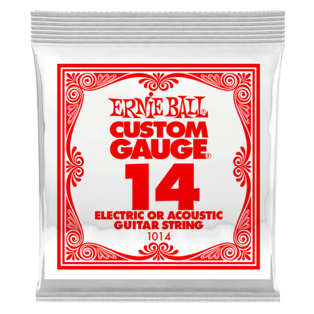 Ernie Ball 1014 Struna pojedyncza do gitary elektrycznej .014 6 szt.