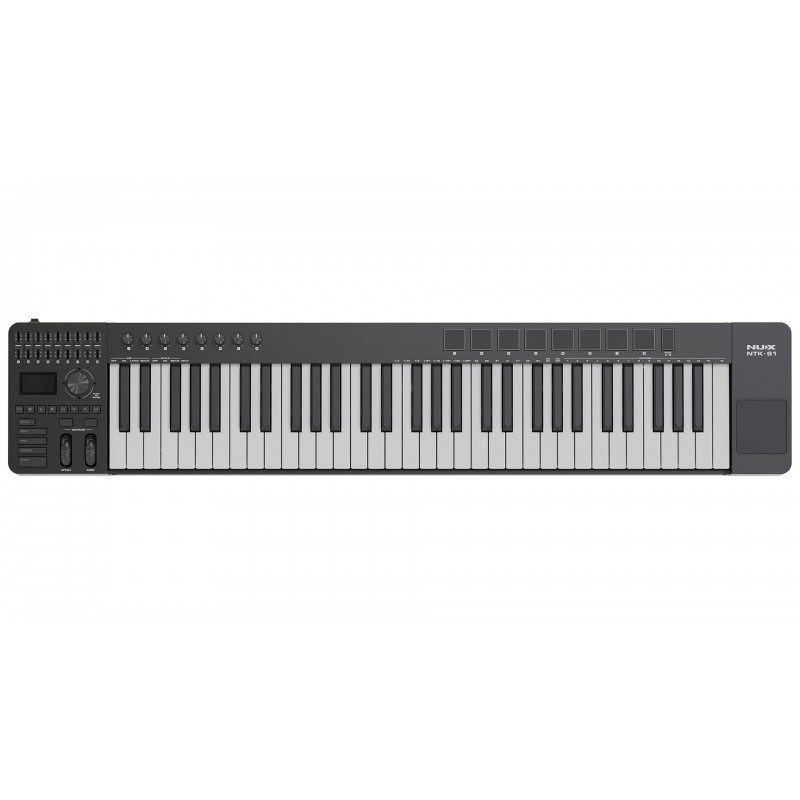 NUX NTK-61 Klawiatura sterująca MIDI USB - 1 - Klawiatury, Kontrolery MIDI - Klawiatura sterująca MIDI USB NUX NTK-61 z 61 autom NUX NTK-61 Klawiatura sterująca MIDI USB - 1 - Klawiatury, Kontrolery MIDI - Klawiatura sterująca MIDI USB NUX NTK-61 z 61 autom