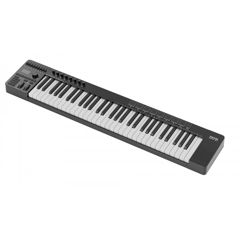 NUX NTK-61 Klawiatura sterująca MIDI USB - 4 - Klawiatury, Kontrolery MIDI - Klawiatura sterująca MIDI USB NUX NTK-61 z 61 autom NUX NTK-61 Klawiatura sterująca MIDI USB - 4 - Klawiatury, Kontrolery MIDI - Klawiatura sterująca MIDI USB NUX NTK-61 z 61 autom