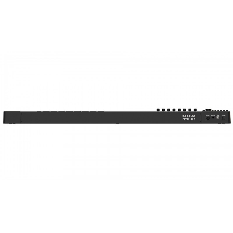NUX NTK-61 Klawiatura sterująca MIDI USB - 6 - Klawiatury, Kontrolery MIDI - Klawiatura sterująca MIDI USB NUX NTK-61 z 61 autom NUX NTK-61 Klawiatura sterująca MIDI USB - 6 - Klawiatury, Kontrolery MIDI - Klawiatura sterująca MIDI USB NUX NTK-61 z 61 autom