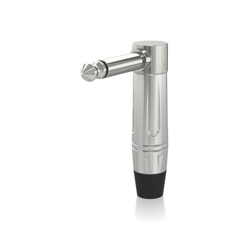 Behringer 4MR-SR Jack kątowy Mono 6,3 mm srebrny - 2 - Złącza, wtyki, przejściówki - Behringer 4MR-SR – złącze jack mono 6,3 mm 