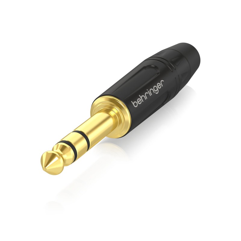 Behringer 4SG-BK Jack Stereo 6,3 mm czarny/złoty - 3 - Złącza, wtyki, przejściówki - Behringer 4SG-BK – złącze jack stereo 6,3 m Behringer 4SG-BK Jack Stereo 6,3 mm czarny/złoty - 3 - Złącza, wtyki, przejściówki - Behringer 4SG-BK – złącze jack stereo 6,3 m