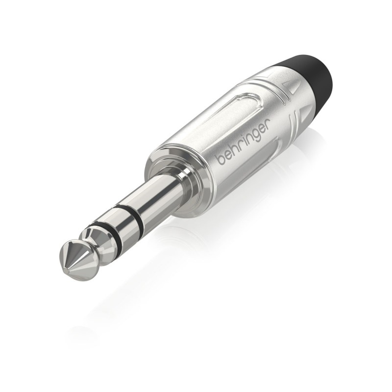 Behringer 4S-SR Jack Stereo 6,3 mm srebrny - 3 - Złącza, wtyki, przejściówki - Behringer 4SR-SR – złącze jack stereo 6,3 mm męsk Behringer 4S-SR Jack Stereo 6,3 mm srebrny - 3 - Złącza, wtyki, przejściówki - Behringer 4SR-SR – złącze jack stereo 6,3 mm męsk