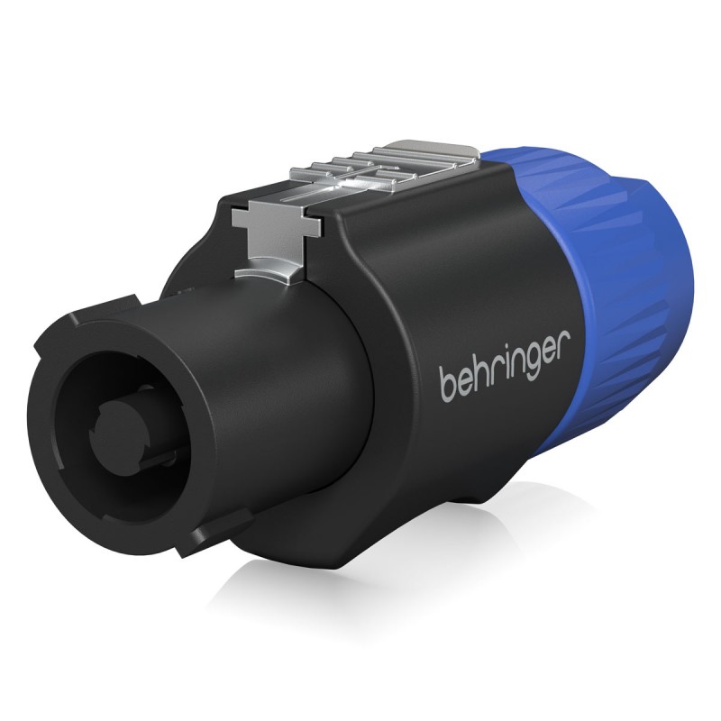 Behringer ST4-BU Złącze Speakon 4-pin - 1 - Złącza, wtyki, przejściówki - Behringer ST4-BU – czteropolowe złącze typu speak-on. Behringer ST4-BU Złącze Speakon 4-pin - 1 - Złącza, wtyki, przejściówki - Behringer ST4-BU – czteropolowe złącze typu speak-on.