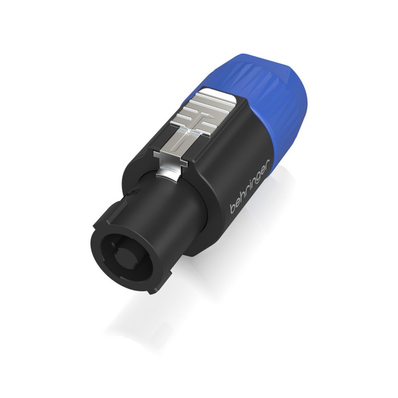 Behringer ST4-BU Złącze Speakon 4-pin - 4 - Złącza, wtyki, przejściówki - Behringer ST4-BU – czteropolowe złącze typu speak-on. Behringer ST4-BU Złącze Speakon 4-pin - 4 - Złącza, wtyki, przejściówki - Behringer ST4-BU – czteropolowe złącze typu speak-on.