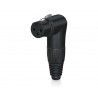 Behringer X3FR-BK XLR kątowy 3-pin żeński, czarny - 1 - Złącza, wtyki, przejściówki - Behringer X3FR-BK – złącze XLR żeńskie kąt
