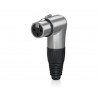 Behringer X3FR-SR XLR kątowy 3-pin żeński, srebrny - 4 - Złącza, wtyki, przejściówki - Behringer X3FR-SR – złącze XLR żeńskie ką
