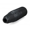 Behringer X3M-BK XLR 3-pin męski, czarny - 3 - Złącza, wtyki, przejściówki - Behringer X3M-BK– złącze XLR męskie w metalowej obu