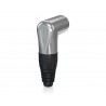 Behringer X3MR-SR XLR kątowy 3-pin męski, srebrny - 3 - Złącza, wtyki, przejściówki - Behringer X3MR-SR – złącze XLR męskie kąto