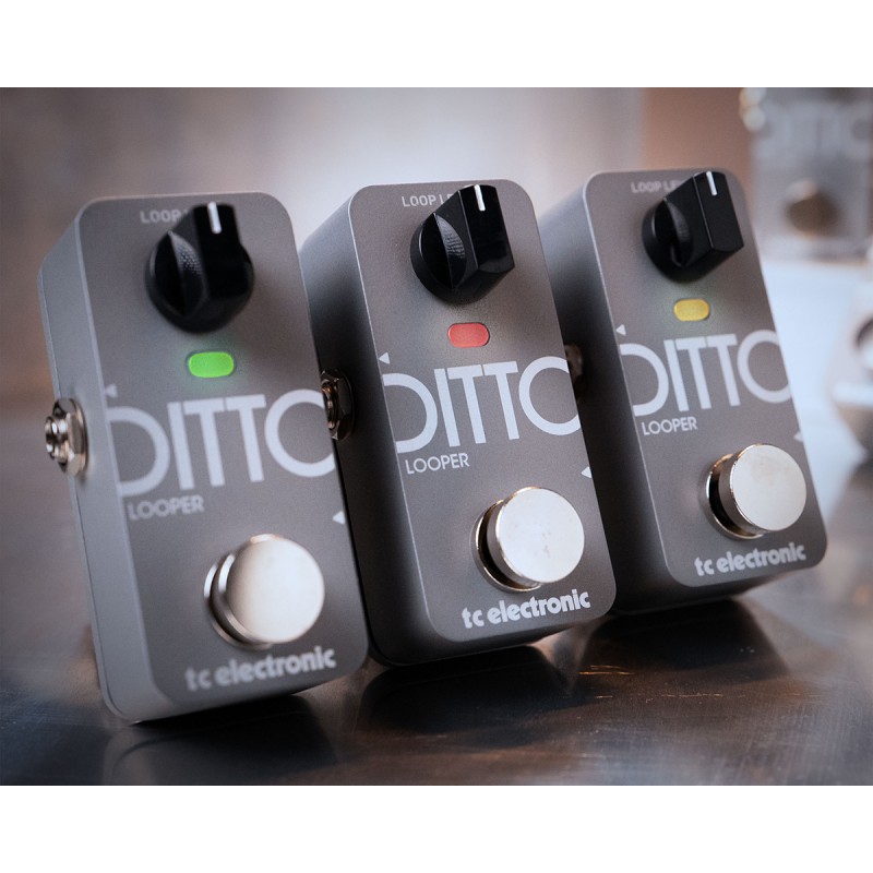 TC Electronic Ditto 2 Looper Looper - 5 - Efekty Loop - Druga generacja niezwykle popularnego loopera DITTO, ze zmodernizowanym TC Electronic Ditto 2 Looper Looper - 5 - Efekty Loop - Druga generacja niezwykle popularnego loopera DITTO, ze zmodernizowanym