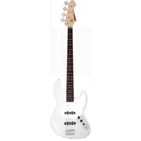Aria STB-JB (WH) - Gitara basowa