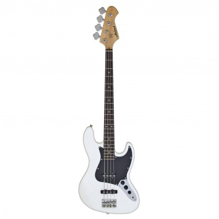 Aria STB-JB/B (WH) - Gitara basowa