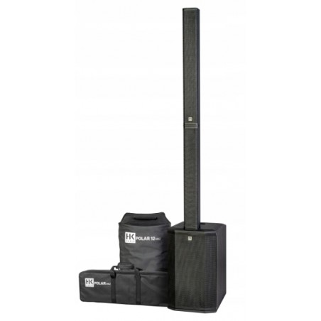 HK Audio Polar 12 MK2 BK System słupkowy PA - 12 - Systemy słupkowe - System słupkowy PA, aktywny kolumnowy system PA o wysokiej