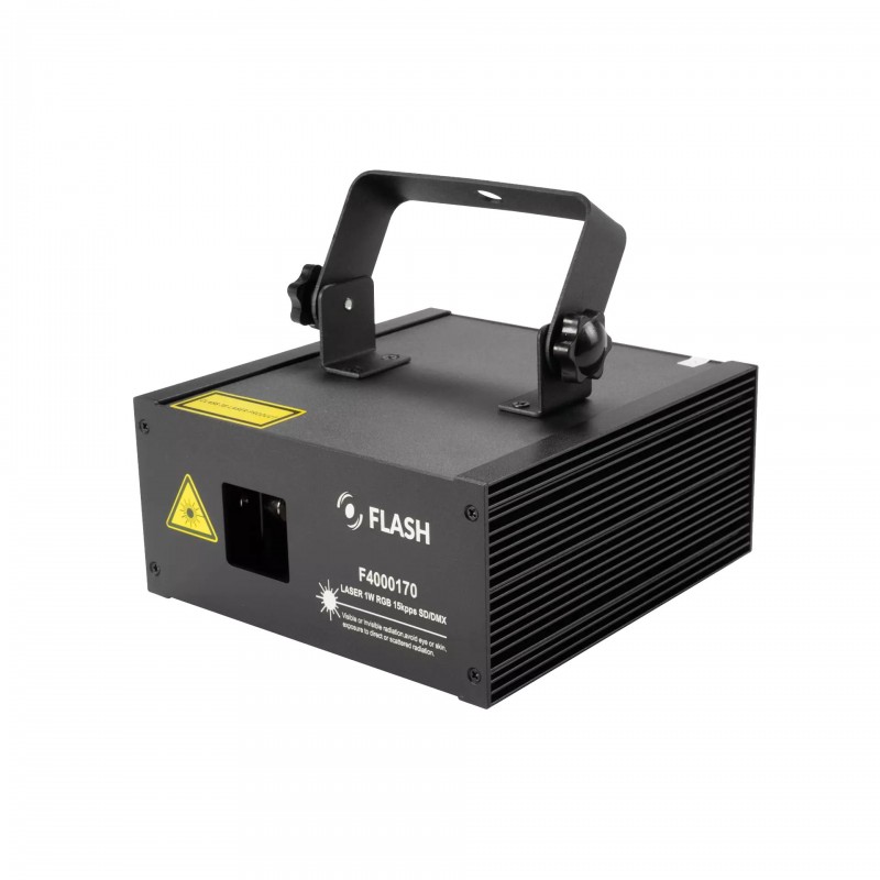 Flash Laser 1W RGB 15kpps SD DMX Flash Laser 1W RGB 15kpps SD DMX