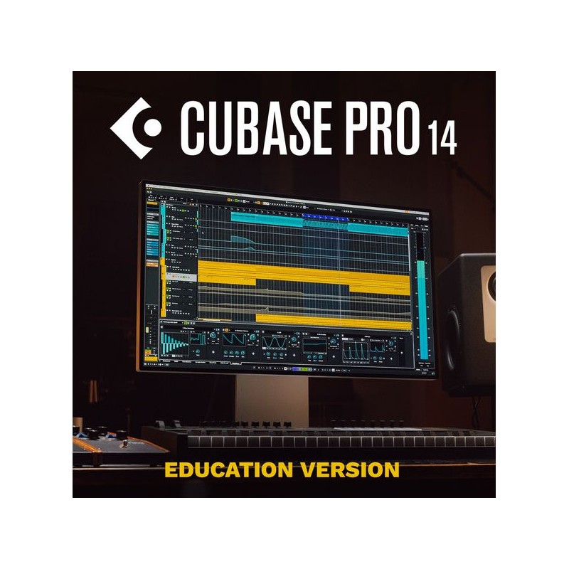 Steinberg Cubase Pro 14 Education - Program DAW - 1 - Sekwencery, rejestracja DAW - Steinberg Cubase Pro 14 Education – zaawanso