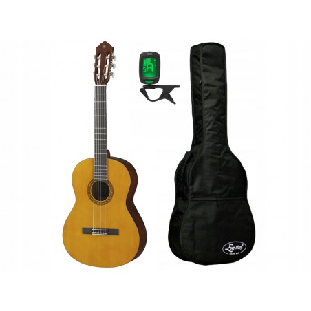 Gitara klasyczna Yamaha CS40 II 3/4 + pokrowiec + tuner - zestaw gitarowy