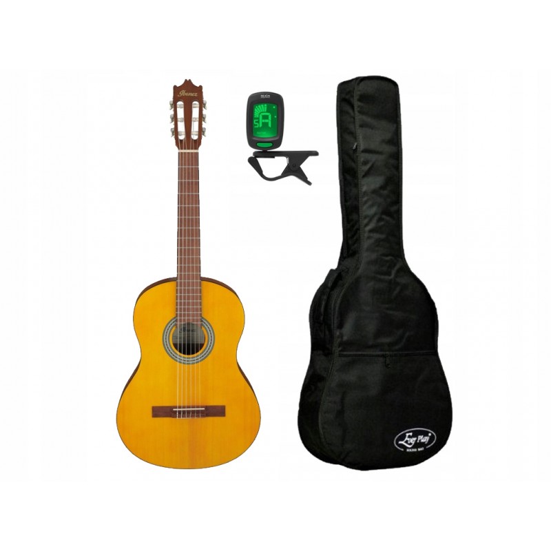 Gitara klasyczna Ibanez GA3-OAM 4/4 + pokrowiec + tuner - zestaw gitarowy Gitara klasyczna Ibanez GA3-OAM 4/4 + pokrowiec + tuner - zestaw gitarowy