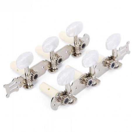Kera Audio MGP10 - Klucze do gitary klasycznej - 1 - Klucze - Klucze do gitary klasycznej Kera Audio MGP10, Konfiguracja kluczy 