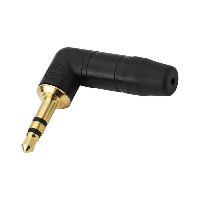 Monacor NTP-3RCB - Wtyk kątowy 3.5mm stereo Monacor NTP-3RCB - Wtyk kątowy 3.5mm stereo