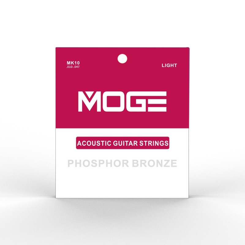 Moge MK10 - Struny do gitary akustycznej 10-47 Moge MK10 - Struny do gitary akustycznej 10-47