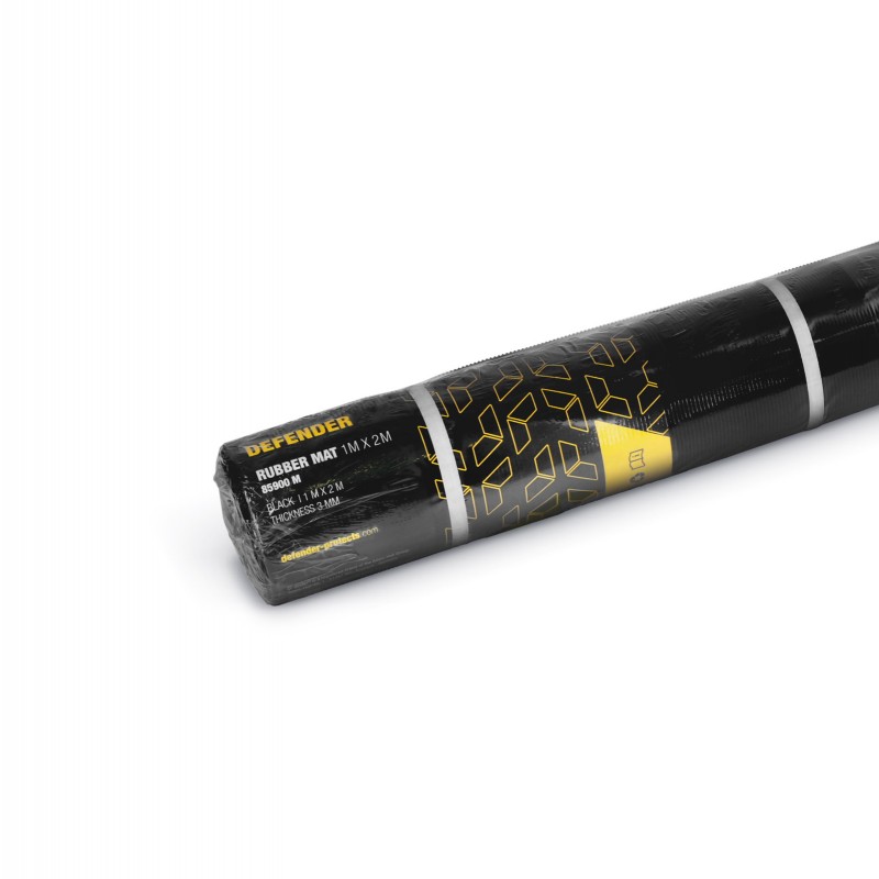 Defender Fine-Ribbed Mat - Mata gumowa 1m x 2m Defender Fine-Ribbed Mat - Mata gumowa 1m x 2m