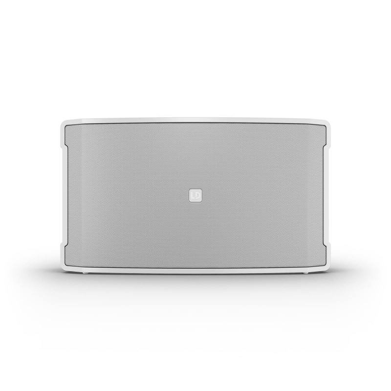 LD Systems DQOR SUB 8 A W - Subwoofer aktywny instalacyjny z wbudowanym wzmacniaczem satelitarnym