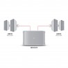 LD Systems DQOR SUB 8 A W - Subwoofer aktywny instalacyjny z wbudowanym wzmacniaczem satelitarnym