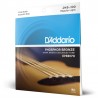 Struny D'Addario EPBB170 do basu akustycznego w zestawie korbka + tuner + 6 kostek + pojemnik