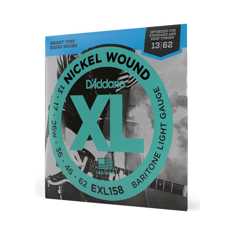 Struny D'Addario EXL158 do gitary elektrycznej w zestawie korbka + tuner + 6 kostek + pojemnik Struny D'Addario EXL158 do gitary elektrycznej w zestawie korbka + tuner + 6 kostek + pojemnik