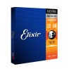 Struny Elixir 12302 do gitary elektrycznej w zestawie korbka + tuner + 6 kostek + pojemnik Struny Elixir 12302 do gitary elektrycznej w zestawie korbka + tuner + 6 kostek + pojemnik