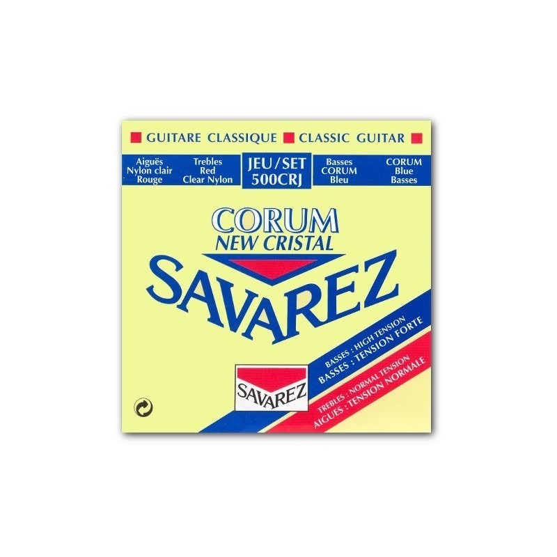 Struny Savarez SA 500 CRJ do gitary klasycznej w zestawie korbka + tuner + 6 kostek + pojemnik Struny Savarez SA 500 CRJ do gitary klasycznej w zestawie korbka + tuner + 6 kostek + pojemnik