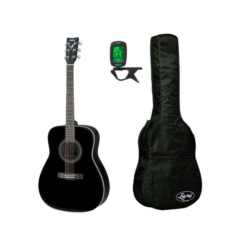 Gitara akustyczna Yamaha F370 BL + pokrowiec + tuner - zestaw gitarowy Gitara akustyczna Yamaha F370 BL + pokrowiec + tuner - zestaw gitarowy