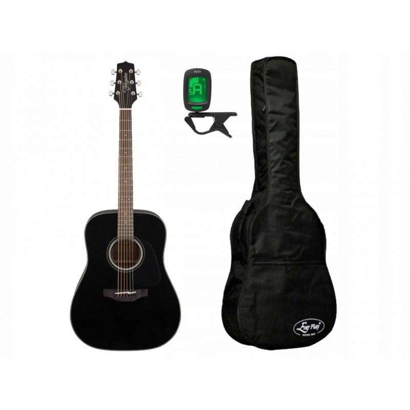 Gitara akustyczna Takamine GD-30-BLK + pokrowiec + tuner - zestaw gitarowy Gitara akustyczna Takamine GD-30-BLK + pokrowiec + tuner - zestaw gitarowy